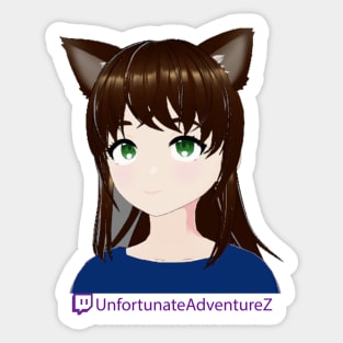 Miss Unfortunatez Sticker